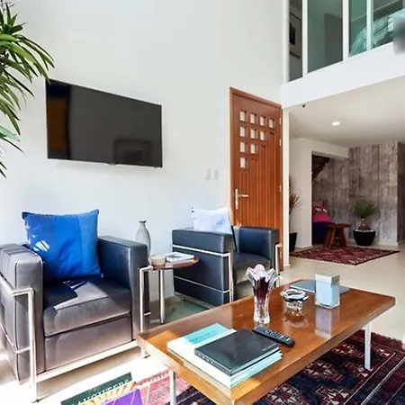 Ferienwohnung Duplex Penthouse Zona Rosa Mexiko-Stadt Exterior foto