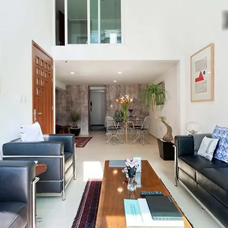 Ferienwohnung Duplex Penthouse Zona Rosa Mexiko-Stadt Exterior foto
